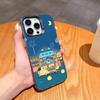 Cute B-Bugcat C-Capoo Phone Case For iPhone17 16 15 14 13 12 Pro Max Grey Black Matte Laser Metallic Aurora Funda