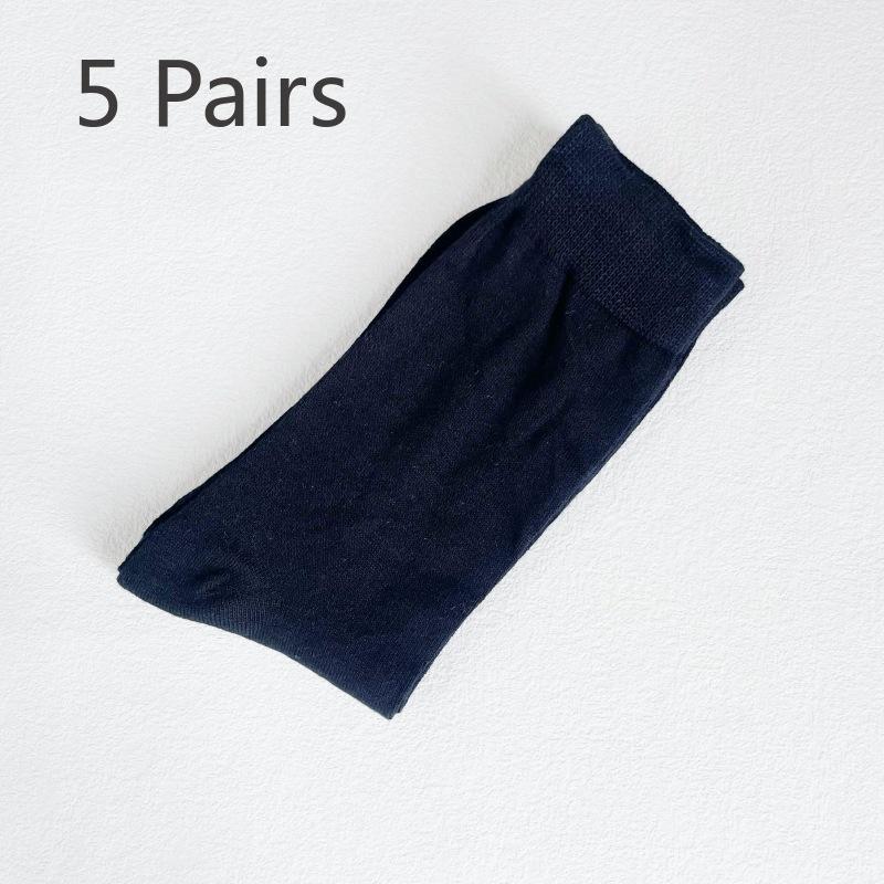 

5 пар мужских повседневных чулок 5 pairs чёрный