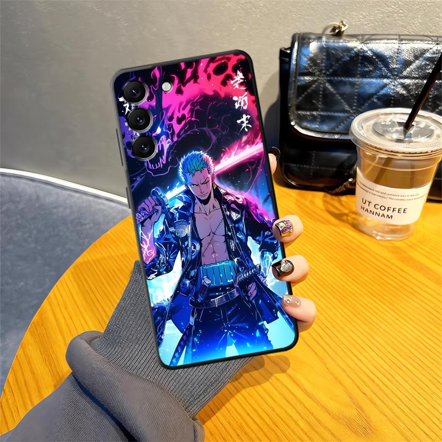 Cool Zoro Anime Phone Cover Case for Samsung Galaxy A06 A04 A07 A03 A10 A20 A01 A02 A50 A70 A30 A40 A05 Note 20 Ultra 9 10