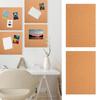 Adhesive Wood Base Covers 1mm Thick 8 Pack Cork Board Tile Note Sheet for DIY Projects Photo Wall Decoration Supplies