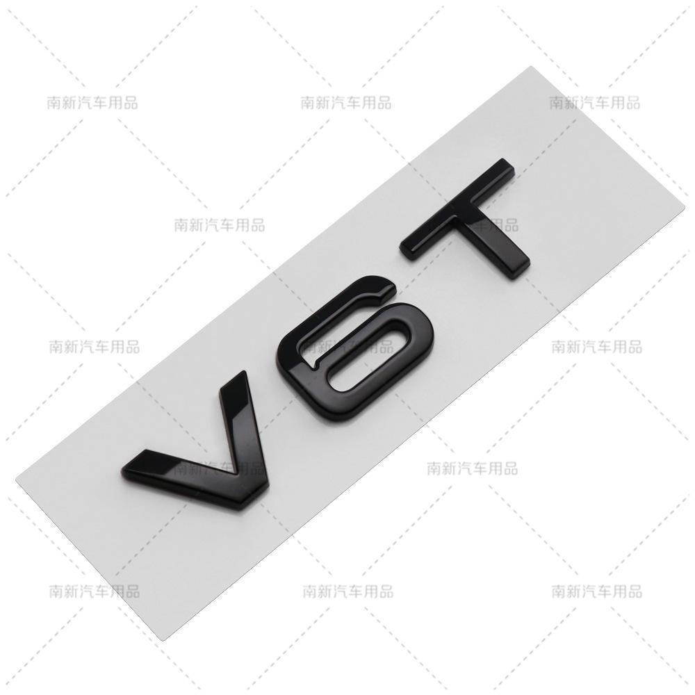 Suitable for s1 V6T V8T V10 W12 side label A4L A5 A6L A7 S4 S5 body decoration sticker car sticker emblem