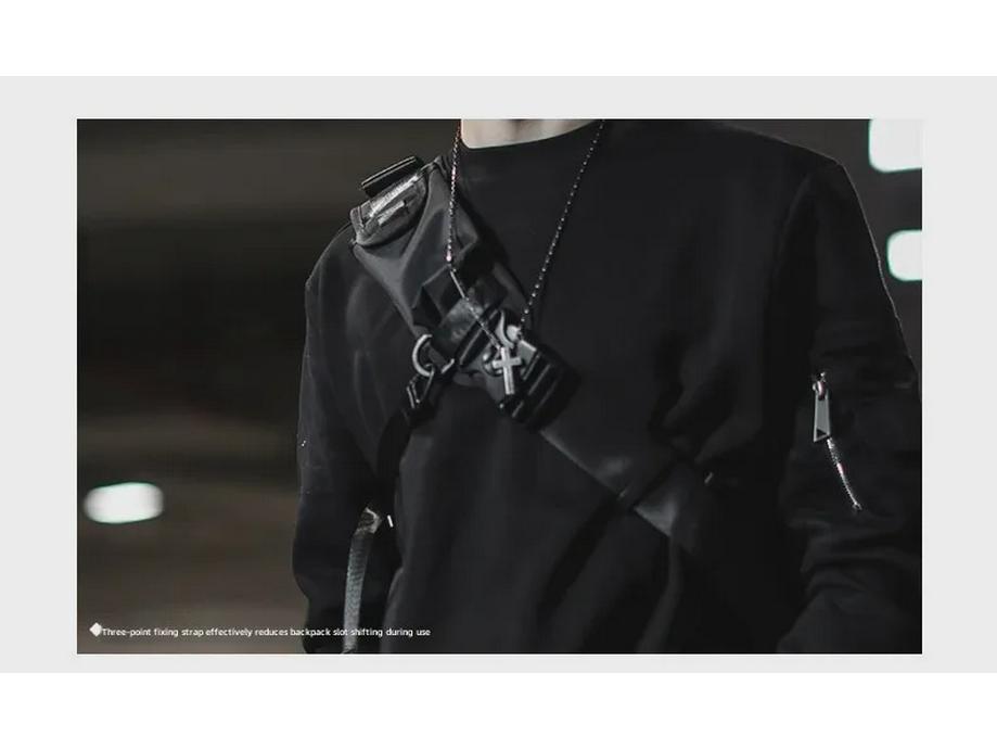 Unisex All-Black Messenger Bag: Versatile, Trendy, Original Brand Shoulder Bag for Men and Women.