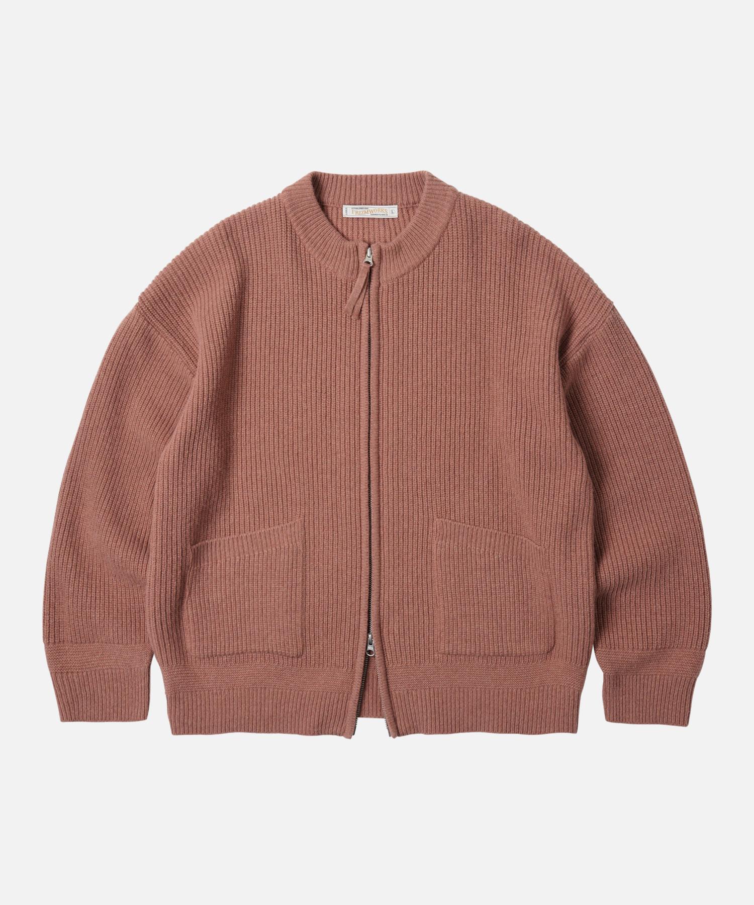 Frizmworks Wool Deck Zip Up Cardigan