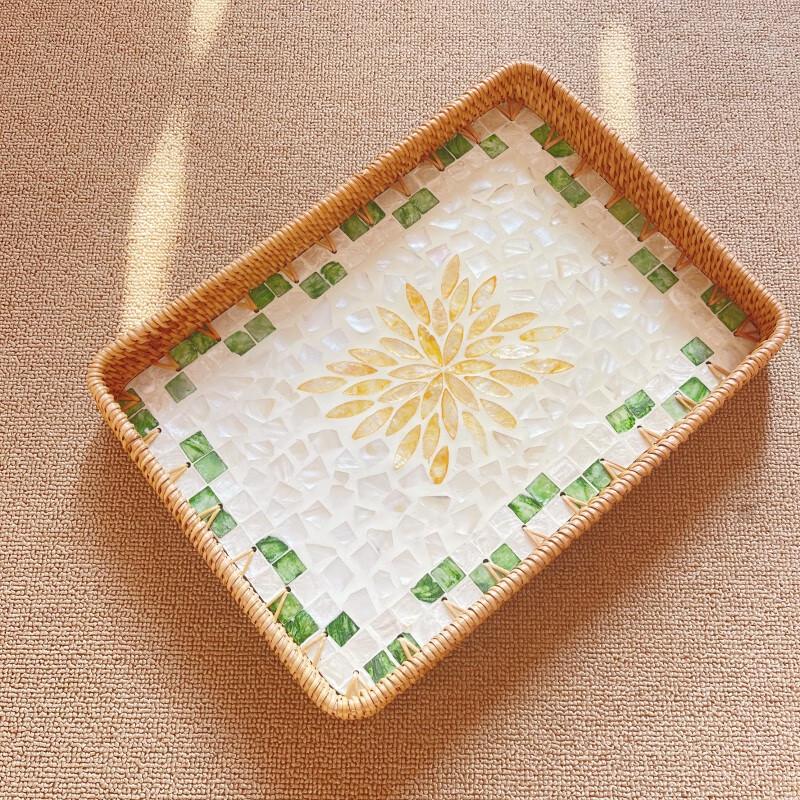 

Rattan Woven Shell Fruit & Bread Storage Basket