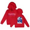 Unisex Letter Print Hooded Sweatshirt Loose Fit Long Sleeve Casual Pullover Winter