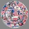 50 Photos of American Independence Day Graffiti Personalized Creative Decoration Mobile Phone Case Water Cup Suitcase Stickers Waterproof