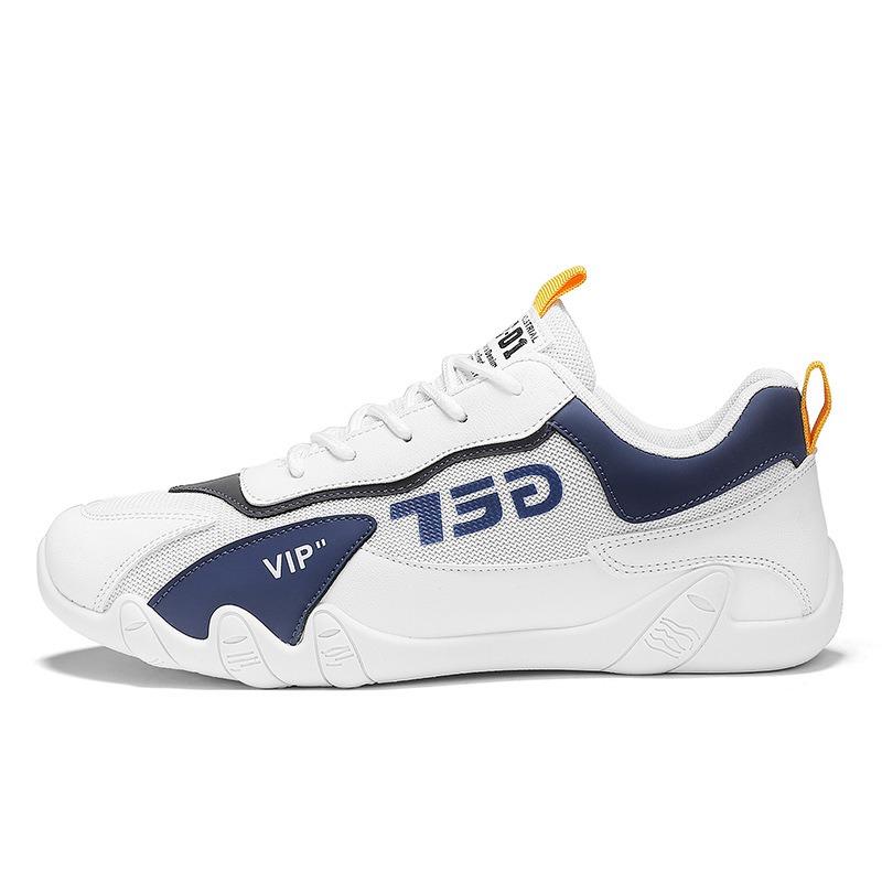Spring and Summer New Breathable Mesh Men's Shoes Trendy Sports and Leisure Shoes Lightweight and Wear-resistant Five-finger Doudou Shoes