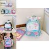 Kindergarten Girls Backpack With Mermaid Theme And Waterproof Polyester Interior