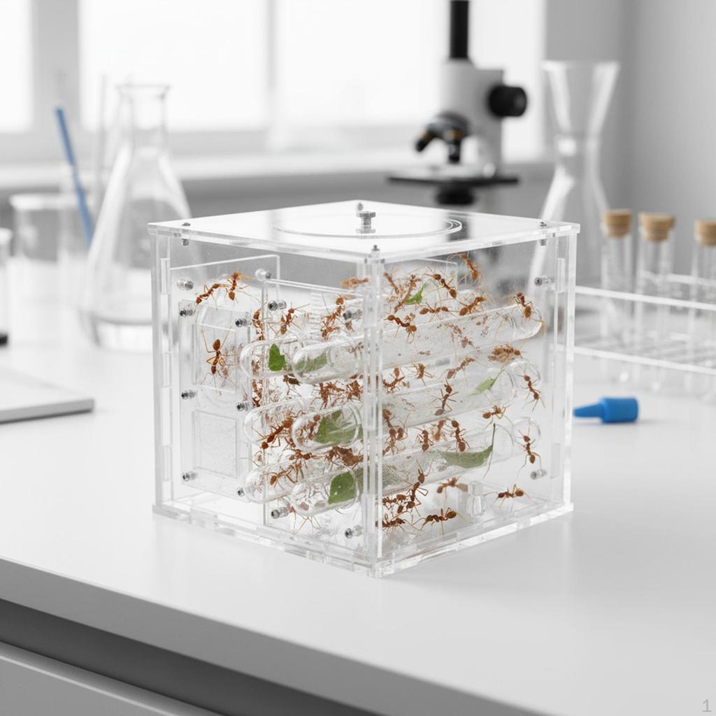 Birthday Gift DIY Compact Indoor Acrylic Education Transparent Adults Starter Kit Display Box