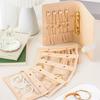 Anti-Oxidation Protection Jewelry Storage Book Compact Design Jewelry Organizer  Jewelry Storage