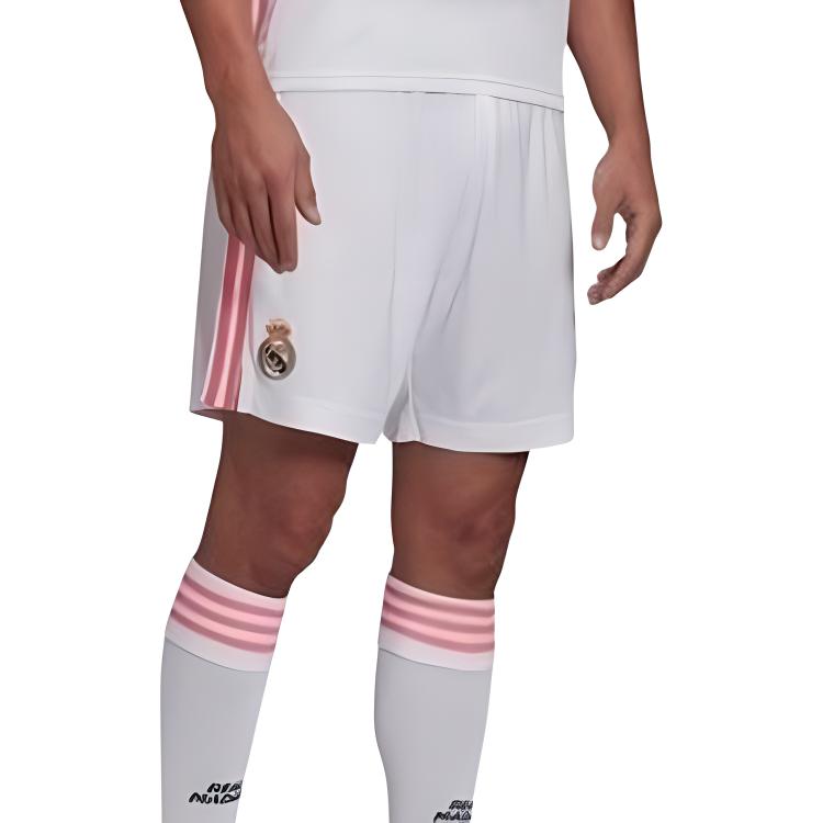 Adidas Real Madrid Stylish Comfortable Soft Breathable Soccer Shorts Men Shorts White FM4733