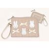 Marimo Craft Miffy My Favorite Ribbon Daily Pouch, Beige, Approx. W125 x H80 x D15mm (DBM-2814)