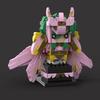 Compatible Building Blocks MOC-105595, Ashun, Saint Seiya Head‑Shaped Minifigures – Assembly & Construction Puzzle Model, Decorative Figurine, Gift