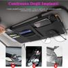 Car Visor Organizer Car Accessories Pocket Holder Car Accessories Organizers Leather Hearing Bag