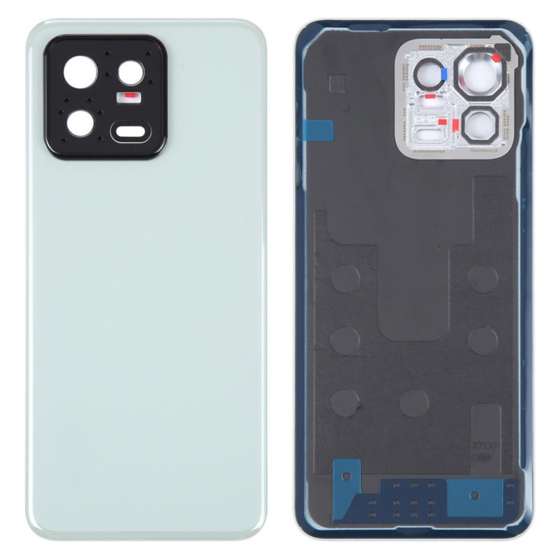 For Xiaomi 13 OEM Battery Housing Back Cover with Camera Ring Lens Cover Replacement
