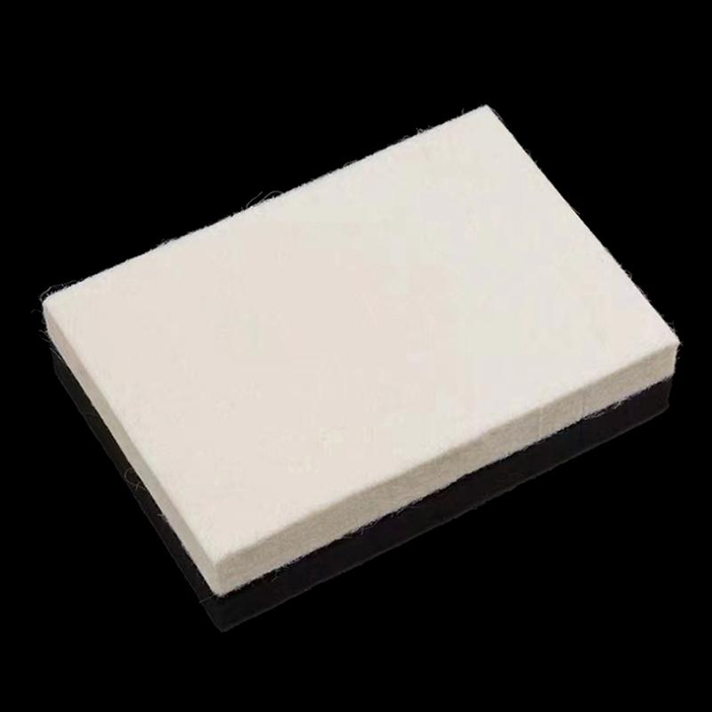 Rasqueta de Lana Para Vinilo de Car Wrapping Herramienta de Instalación Limpiaparabrisas de Ventana Raspador Rasqueta para Pegatinas de Coche 10*7cm