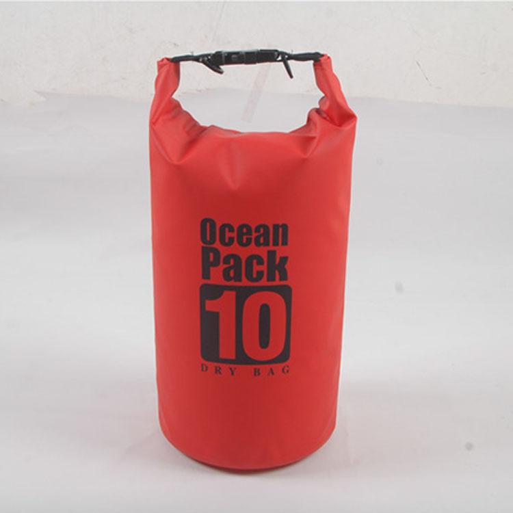 2L Lightweight Foldable Waterproof Dry Bag Backpack 500D Pvc Roll Top Pack Customizable Sports Travel Bag