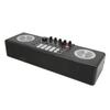 Karaoke Machine with 2 Microphones Portable Bluetooth Outdoor Sound Card Speaker Karaoke Machine Set for Home Party
