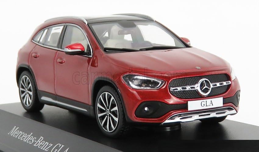 Spark Mercedes-Benz GLA Diecast Car 1/43 Scale (H247) 2020 (Patagonia Red) [Parallel Import]
