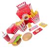 Jezus Hamburger Frytki Combo Symulacja Dziecko Dzieci Zabawka Dziewczynka Maluch Dzieci Zabawka Papier Jedzenie