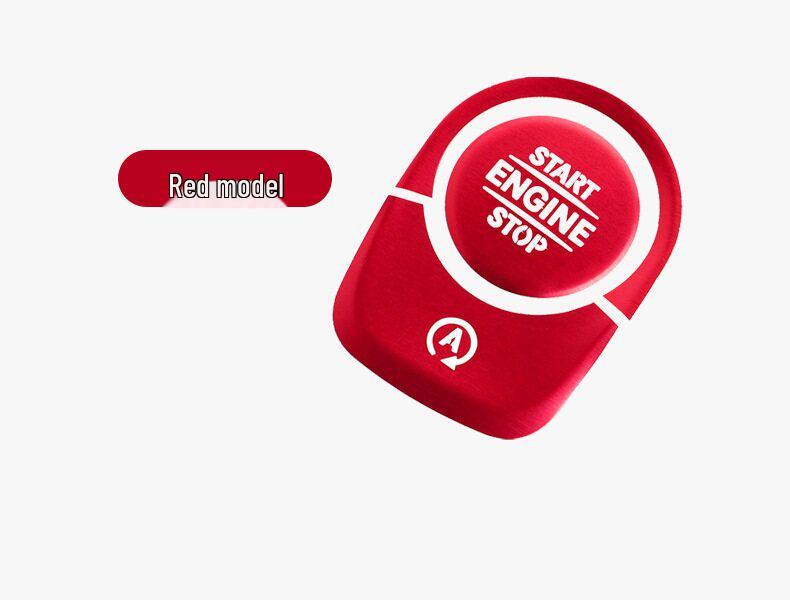 One-Key Start Interior Decor Stickers for Mercedes GLB200, GLA, CLA, A-Class, A180L, A200L