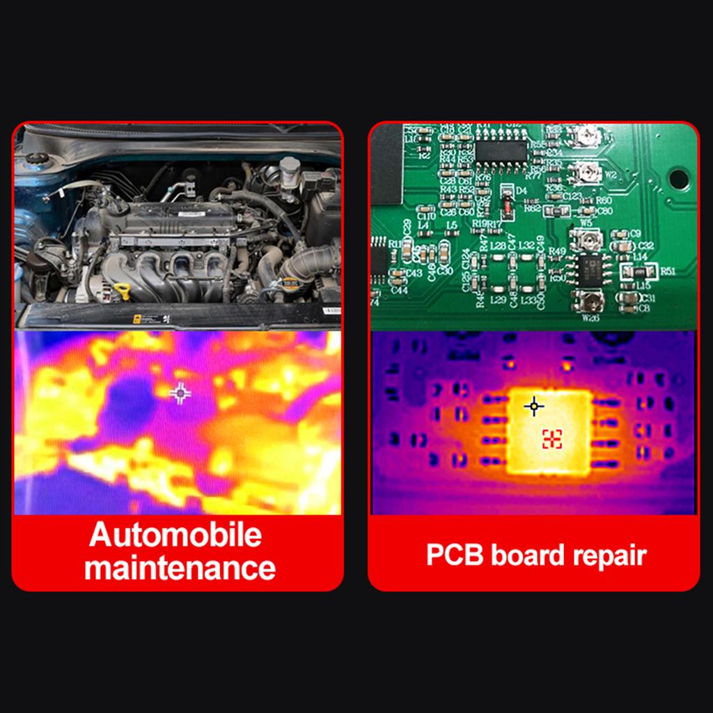 Thermal Imaging Multimeter 2-in-1 Multimeter 240 * 240 Resolution 2.8inch Touch Screen 25Hz