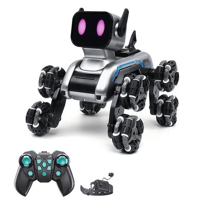 Robot Toy for Kids, 2.4GHz Remote Control Gesture Sensor Stunt Car Toy with LED Light Music for Boys Girls  Birthday