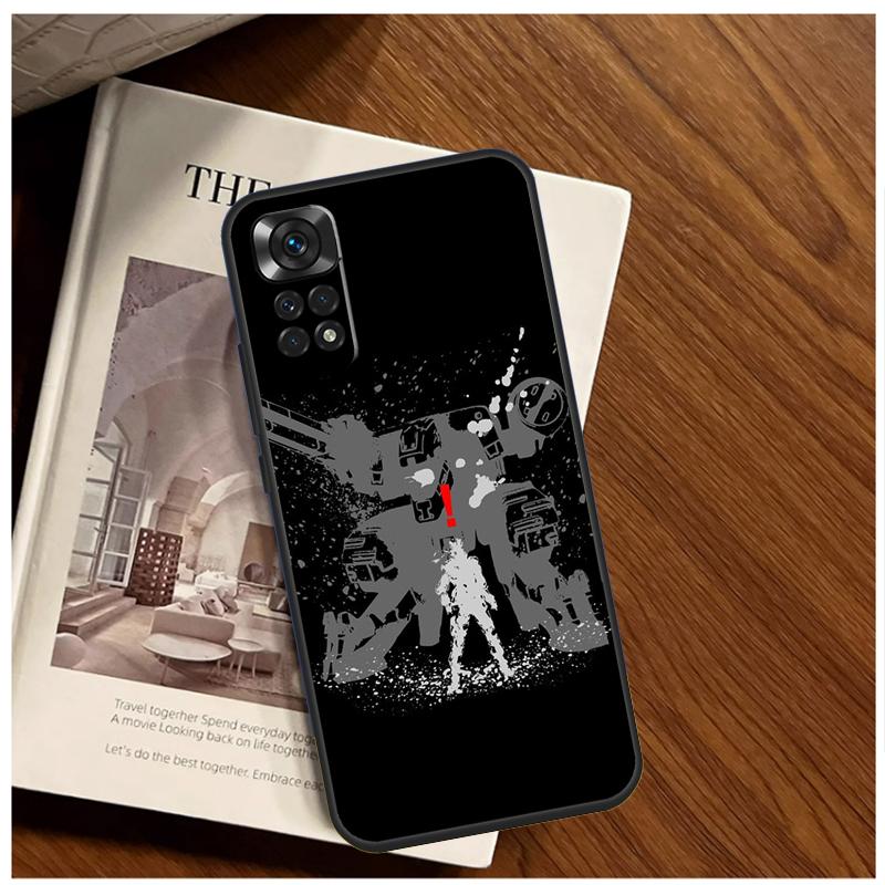 Metal Gear Solid Case For Xiaomi Redmi 13C 12 C 10C 9C Redmi Note 13 Pro 9 10 11 12 Pro 9S 10S 11S 12S Cover