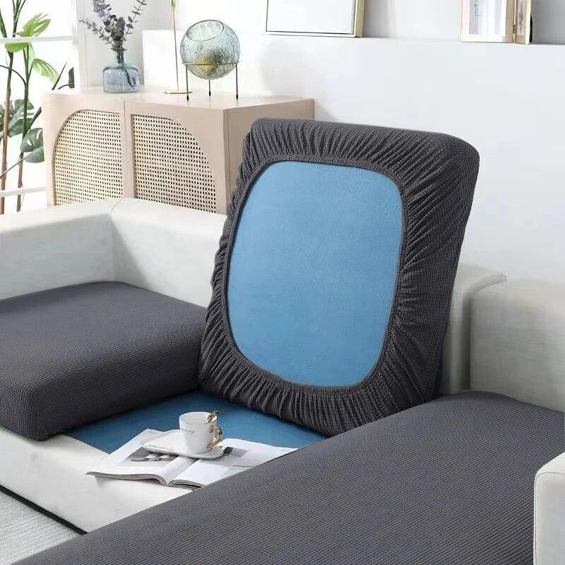 Summmer Wasserdichter Sofakissenbezug, Stretch, Individueller L-förmiger Sofasitzbezug, Couchbezüge für Universalsofas, Haustierfreundlich