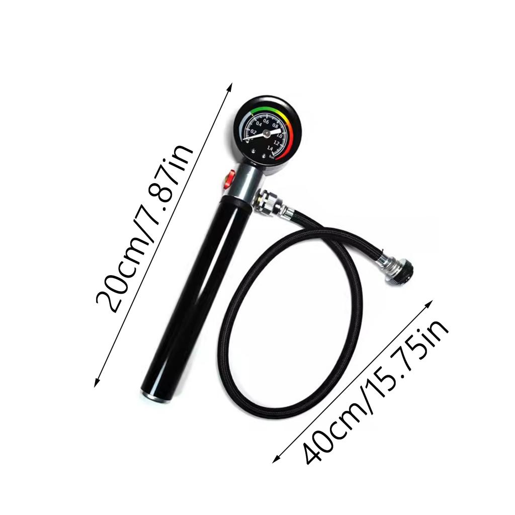 Portable Car Water Tanks Leak Detector Pressure Gauge Air Pumps Pressure Resistance Automobile Cooling System Tester