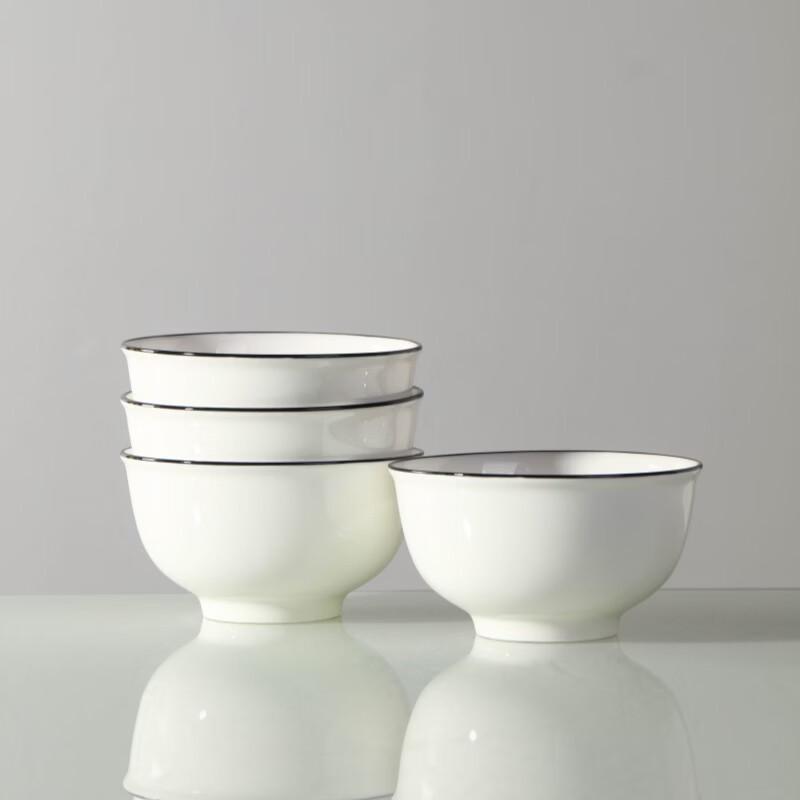 Haoya Nordic Underglaze Ceramic Rice Bowl Set