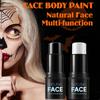 Single Black Matte Halloween Face and Body Paint Stick for Costume Party Makeup Long Lasting Safe Cream Makeup for Kids