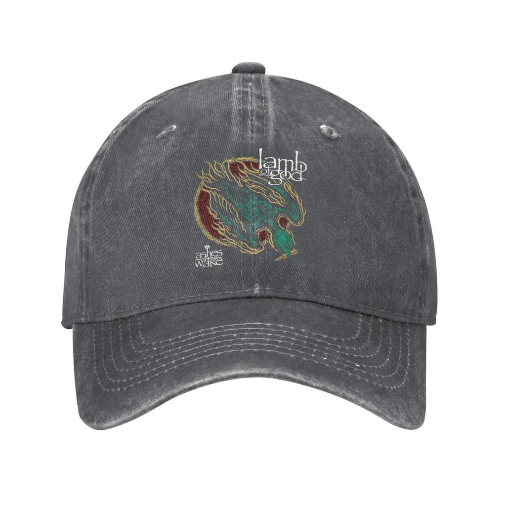 Lamb Of God Band Sun Baseball Cap  Couple Women Print Trucker Hat Summer Trendy Outdoor Sport Sun-Proof Baseball Caps