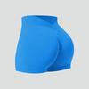 Pantaloncini da Yoga Senza Cuciture a Vita a V da Donna - Controllo Pancia, Asciugatura Rapida, Costolati, Sollevamento Glutei Pantaloni Fitness