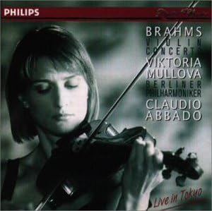 

CD MULLOVA - Brahms: Violin Concerto PHCP10503 PHILIPS 1994 Japan Classical Used