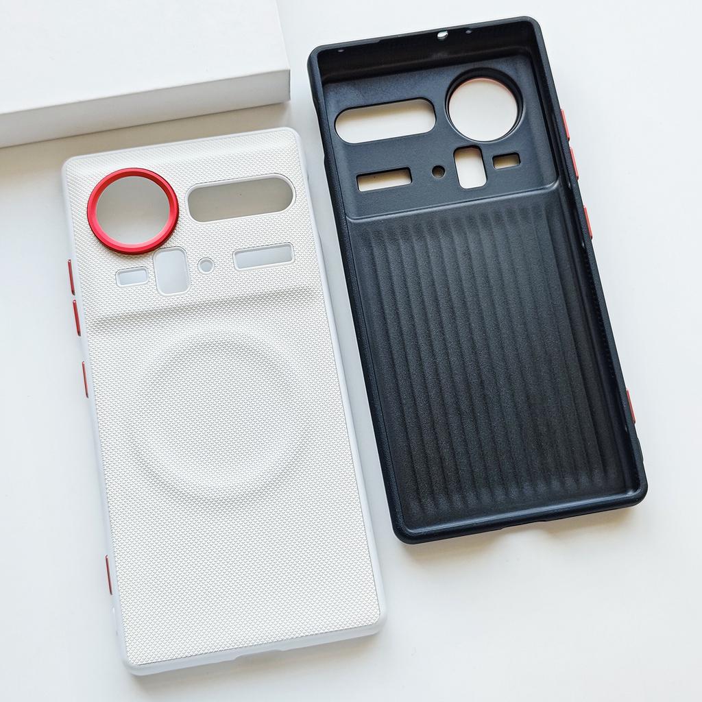 Applicable to Nubia z11ultra mobile phone case trendy high-end z11sultra magnetic brick stone pattern protective cover