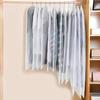 5PCS Clear Garment Bags, Dress bags for Storage ,Hanging Suit Bags for Closet Storage and Travel, Dust Suit Cover Bags,Washable Clothes Protectors