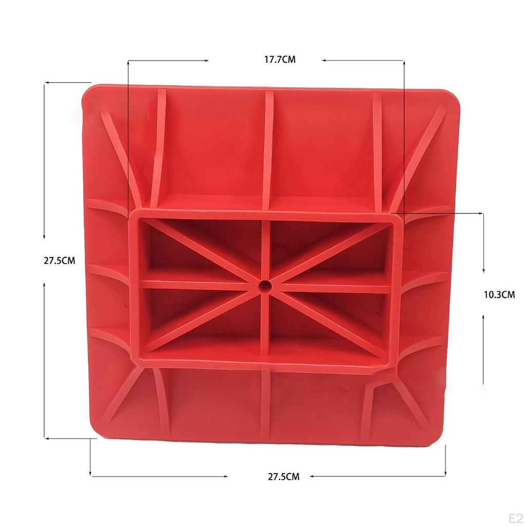Off Road Base for Jack Farm Stabilizer Sturdy Wear Resistant Multiuse Easy Carrying