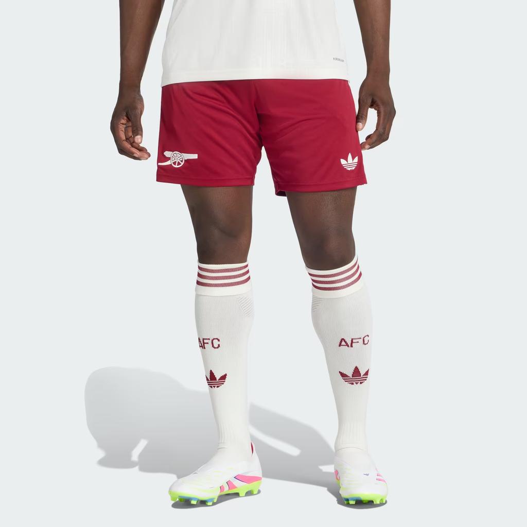 Adidas Originals Arsenal 25/26 Third Logo Three Stripes Moisture Wicking Fashion Football Pants Men bottoms JI9553