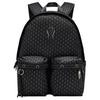 Kyrie Series Casual Versatile College Style Fabric Backpack Unisex Backpack Basic-Black 192521154-1