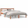 Maison Exclusive - Cadre De Lit Brun Cire 120 X 190 Cm Solid Pine Wood, Plywood