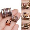 Jewelry Box Pirate Adventure Game Doll House Treasure Chest Figurine Miniature Cashbox Ornament Mini Toys Home Decoration