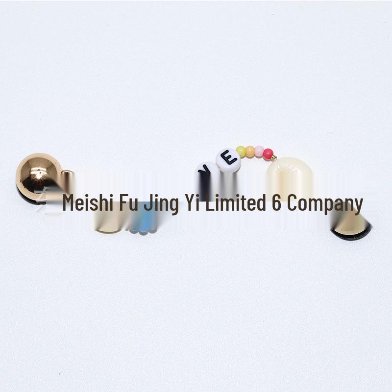 2024 Metal Chain 3D Shoe Flowers & Buckles Accessories