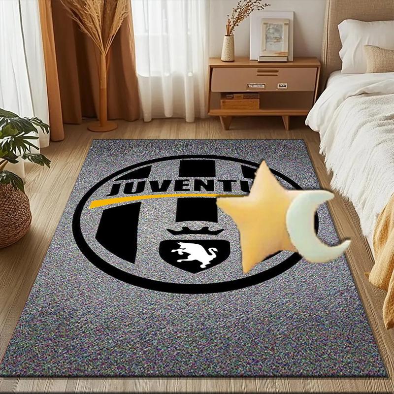 Football Football Crest Printed Office Carpet Chair Cushion  Entryway Rug, Rugs for Living Room, Bedroom Christmas gifts