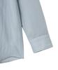 NOIRER FOR WOMAN Pale Scarf Loose Fit Shirt (Pale Blue)