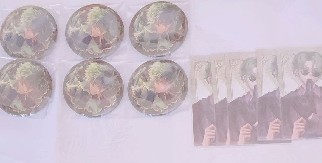 [USED] Akuneko Hanamaru 4th Anniversary Can Badge Bonus Item