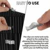 2pcs Sensor Retention Clips 633734 for Refrigerators Offering Firm Hold & Hassle Free Setup for Precise Monitoring