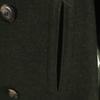 AQUARAMA made in Italy pea coat 52 khaki P coat Men's Used