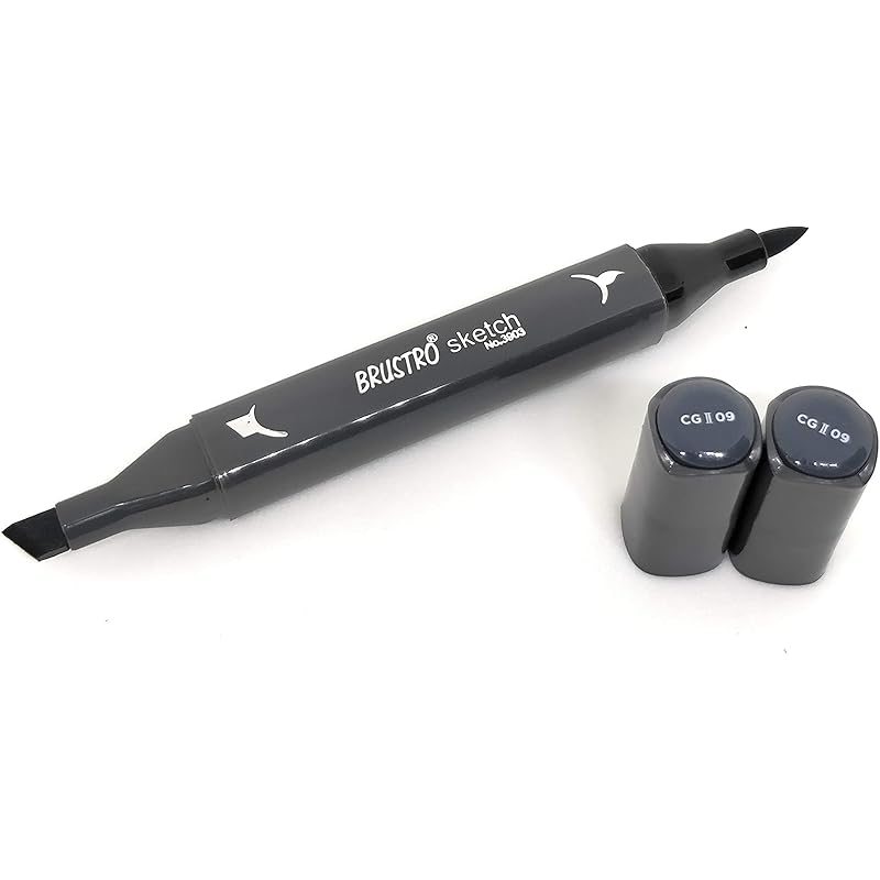 

Brustro Artists Sketch Marker Cool Grey Ii 9 0 сірий