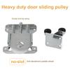 Color Silver Heavy Duty Pulley Long Service Life Noise Reduction Design Rust-Proof Cold-Rolled Steel Stable Performance